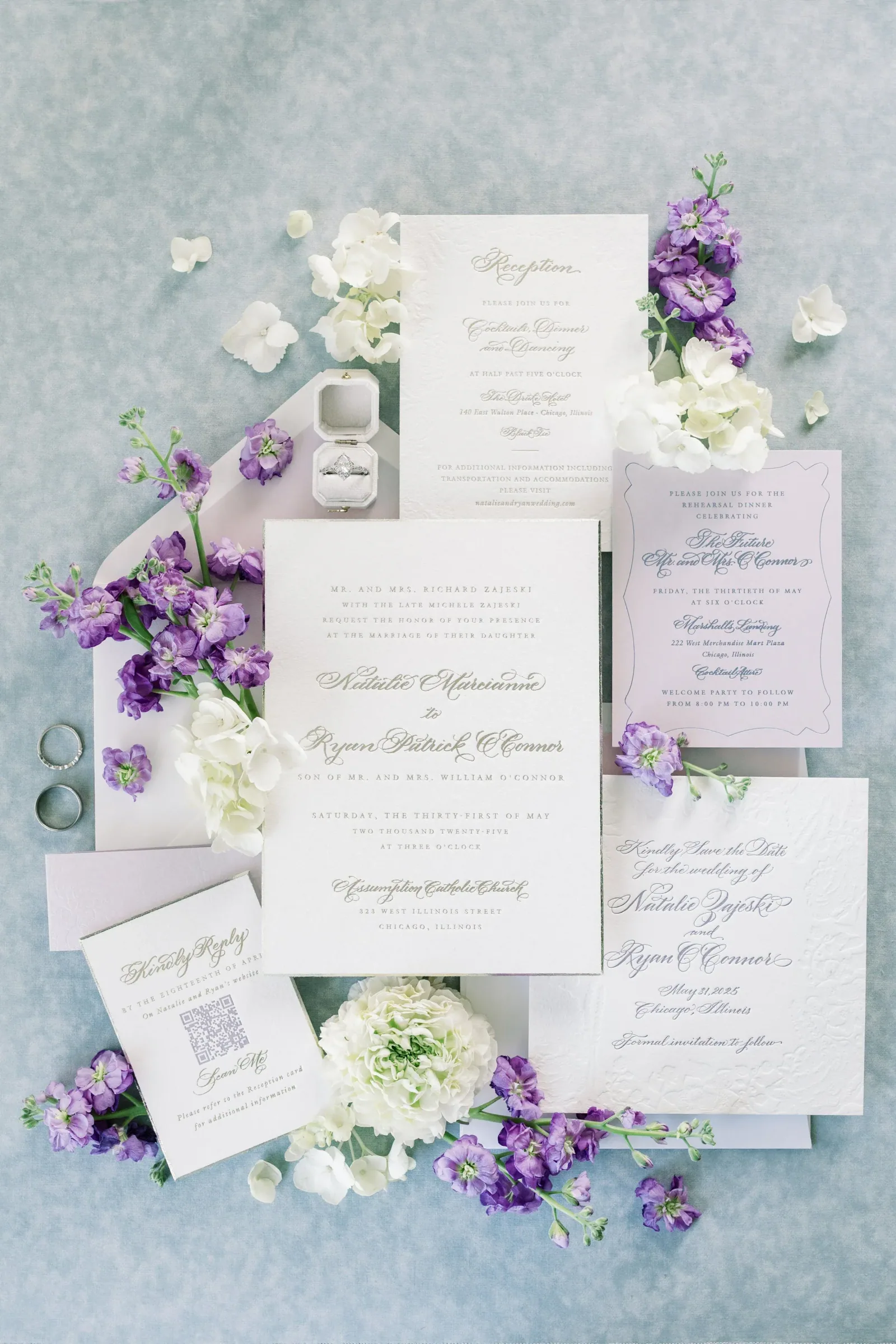 Script & capitals — close detail
